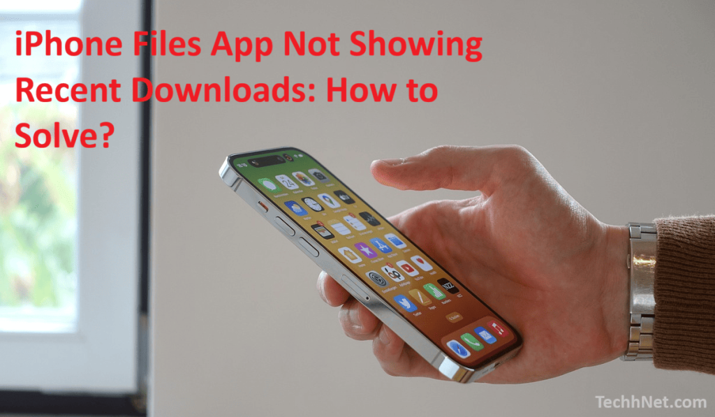 iPhone Files App Not Showing Recent Downloads How to Solve